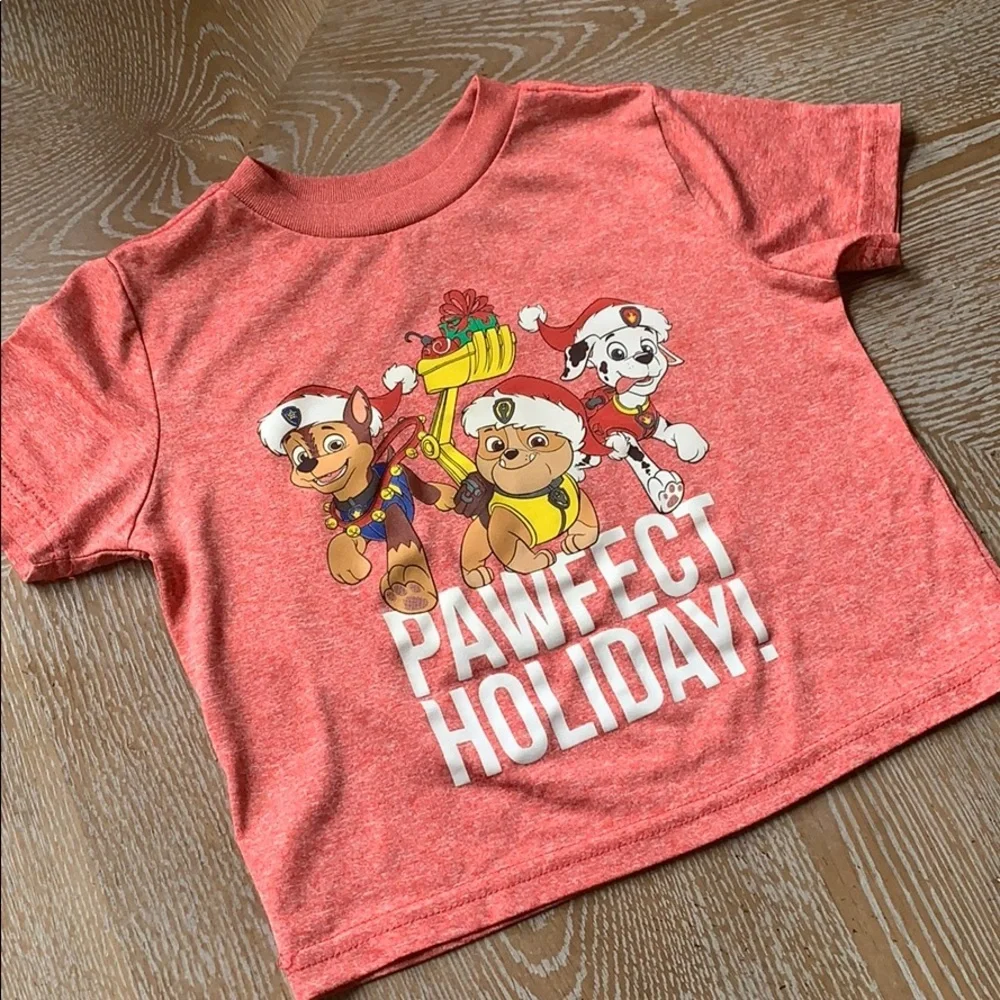 PAW PATROL NICK JR. Pawfect Holiday! Toddler Shirt